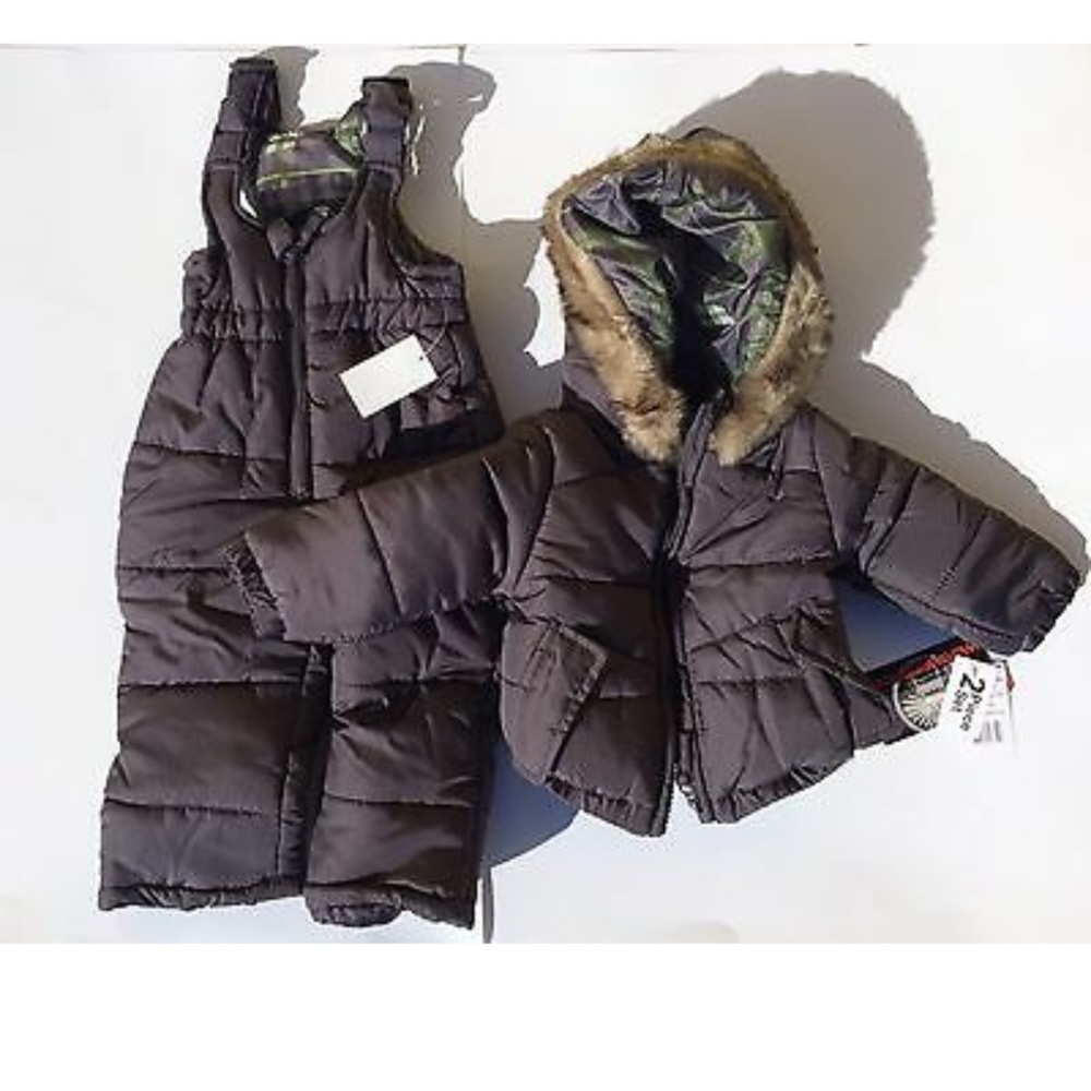 Puffer snowsuit